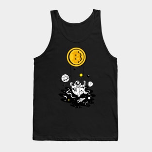 Bitcoin Crypto To The Moon Tank Top